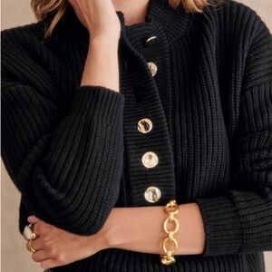 Sezane Lucas Jumper Black size small